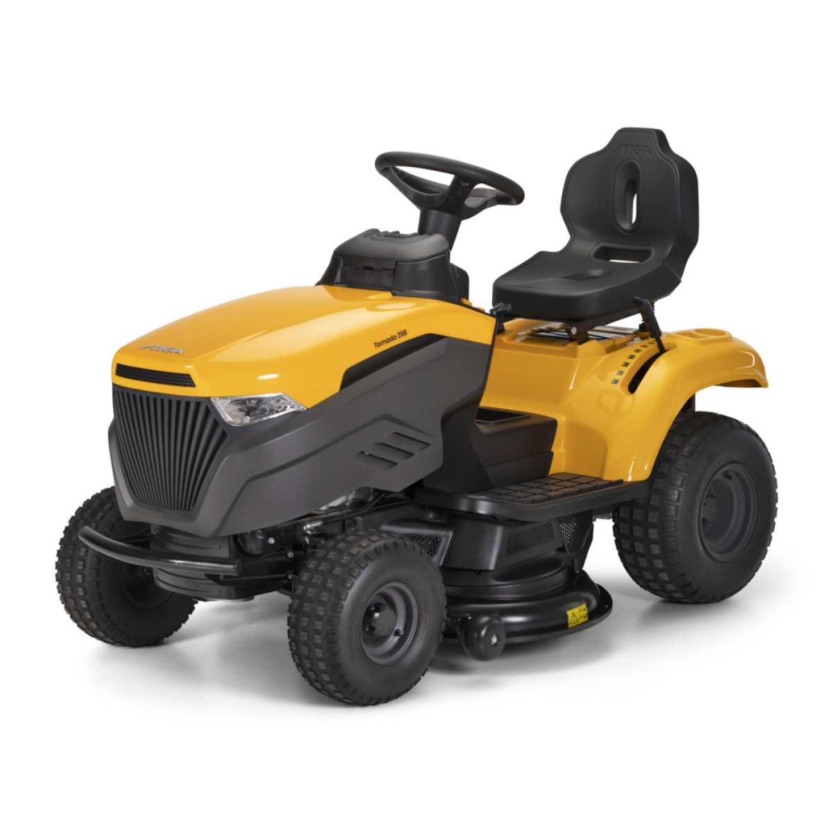 Stiga TORNADO 398 oldalkidobós fűnyíró traktor hidrosztatikus váltóval,oldalsó kidobás,hidrosztatikus váltó
