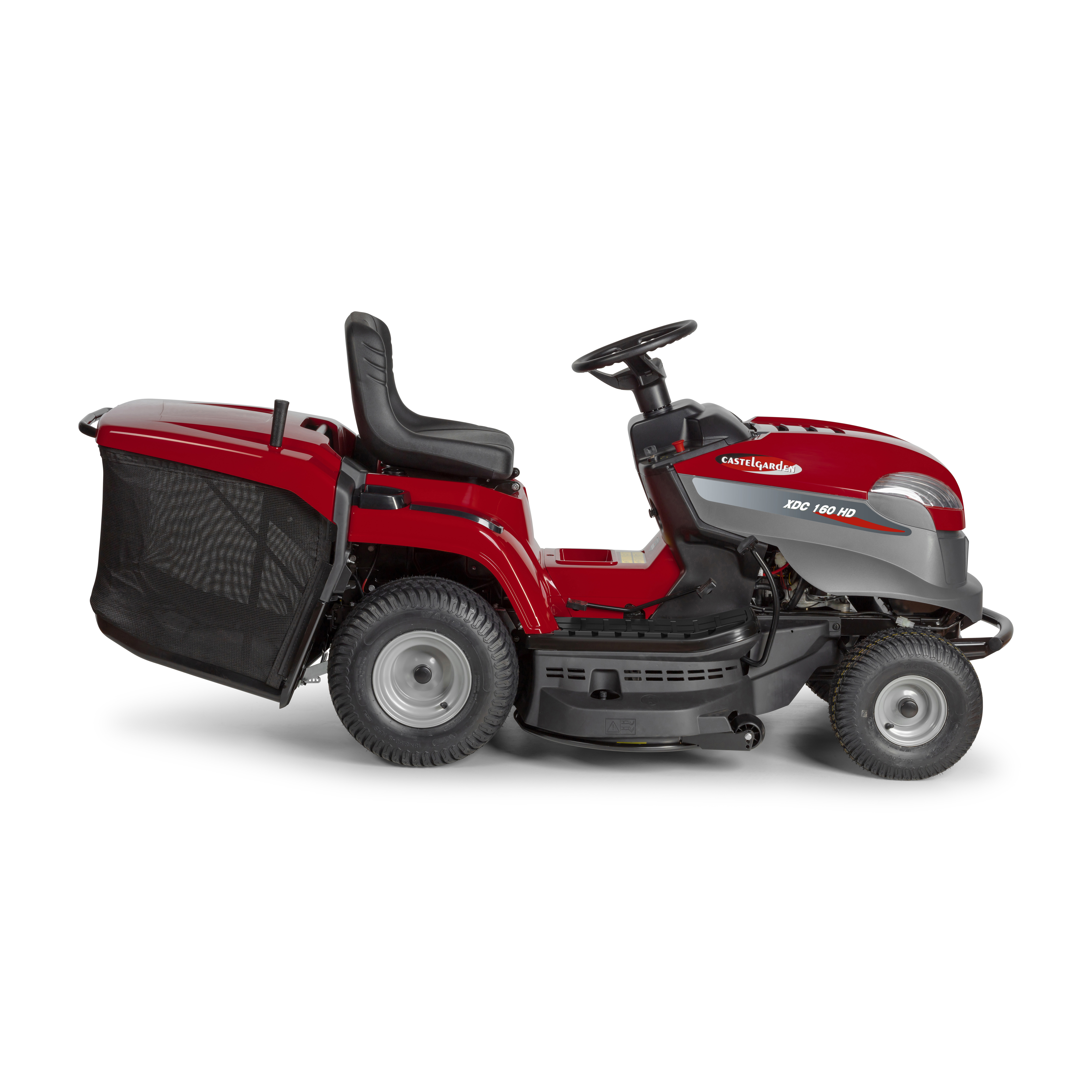 Castelgarden XDC160 HD Hidrosztatikus váltos gyűjtős fűnyíró traktor, 98cm vágószélesség, 240l gyűjtőkapacítás