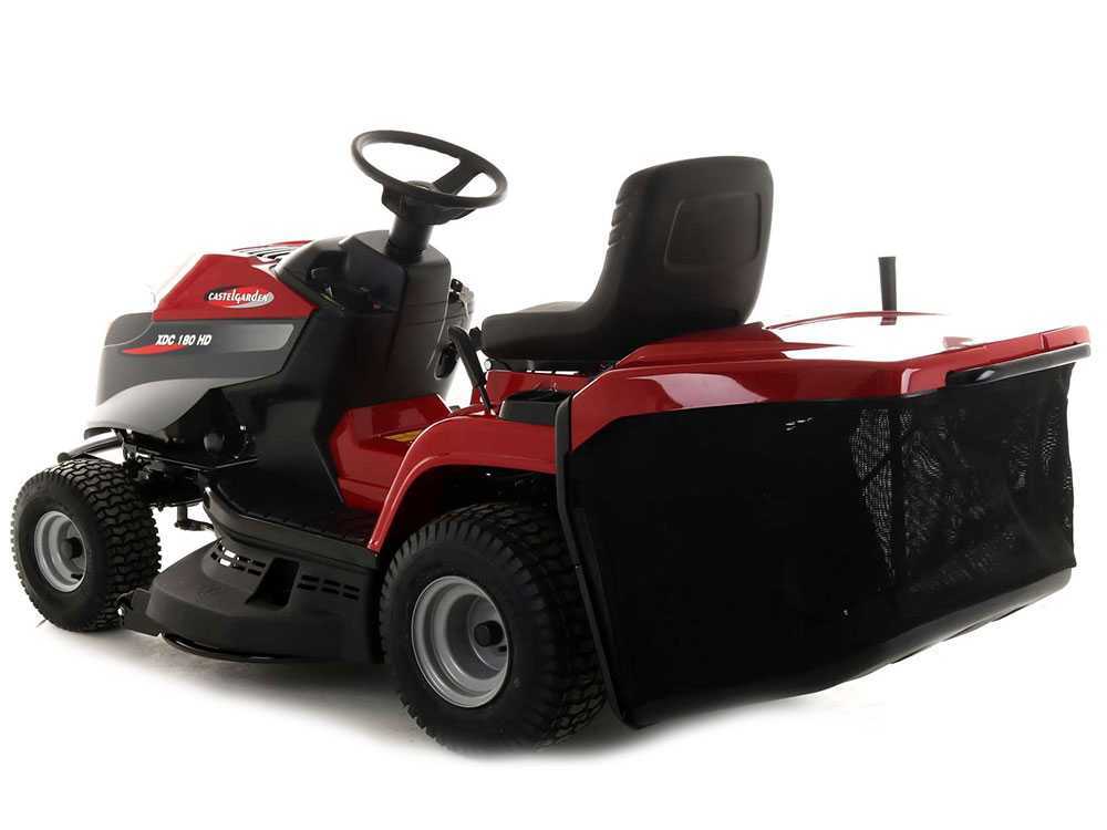 Castelgarden XDC180 HD Hidrosztatikus váltos, gyűjtős fűnyíró traktor, ST550 kéthengeres 10,4kW motorral 98cm vágószélesség, 240l gyűjtőkapacítás
