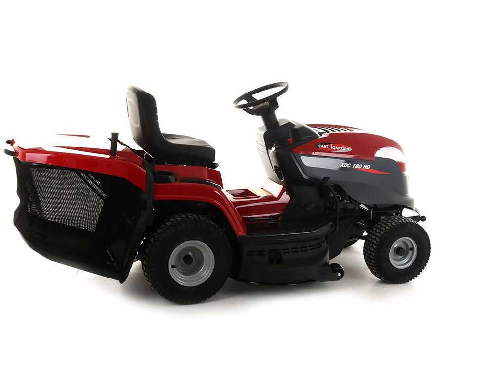 Castelgarden XDC180 HD Hidrosztatikus váltos, gyűjtős fűnyíró traktor, ST550 kéthengeres 10,4kW motorral 98cm vágószélesség, 240l gyűjtőkapacítás