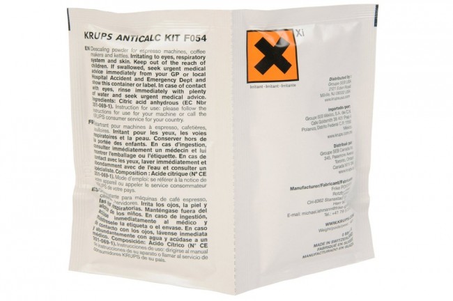 Krups F054001A Anti-Calc Kit vízkőmentesítő por F054
