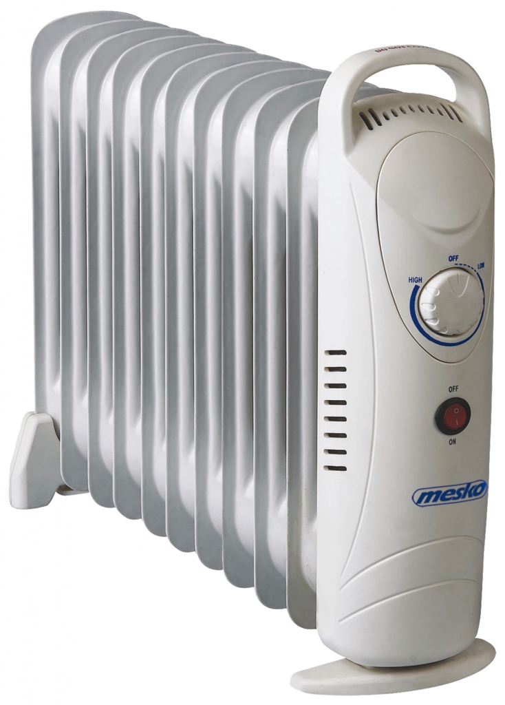 Mesko MS7806 mini olajradiátor 11 tag 1200W 42 x 10 x 40 cm