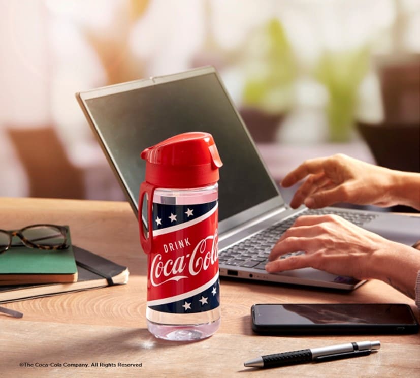 Tritan Renew Snips vizes palack 500 ml, Coca-Cola mintával, mentes BPA-tól és minden más biszfenol kompozittól