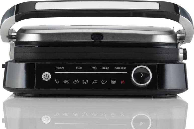 Gorenje GCG2100S Prémium kontakt grill 31x24cm sütő felület 2100W, 7 sütési program