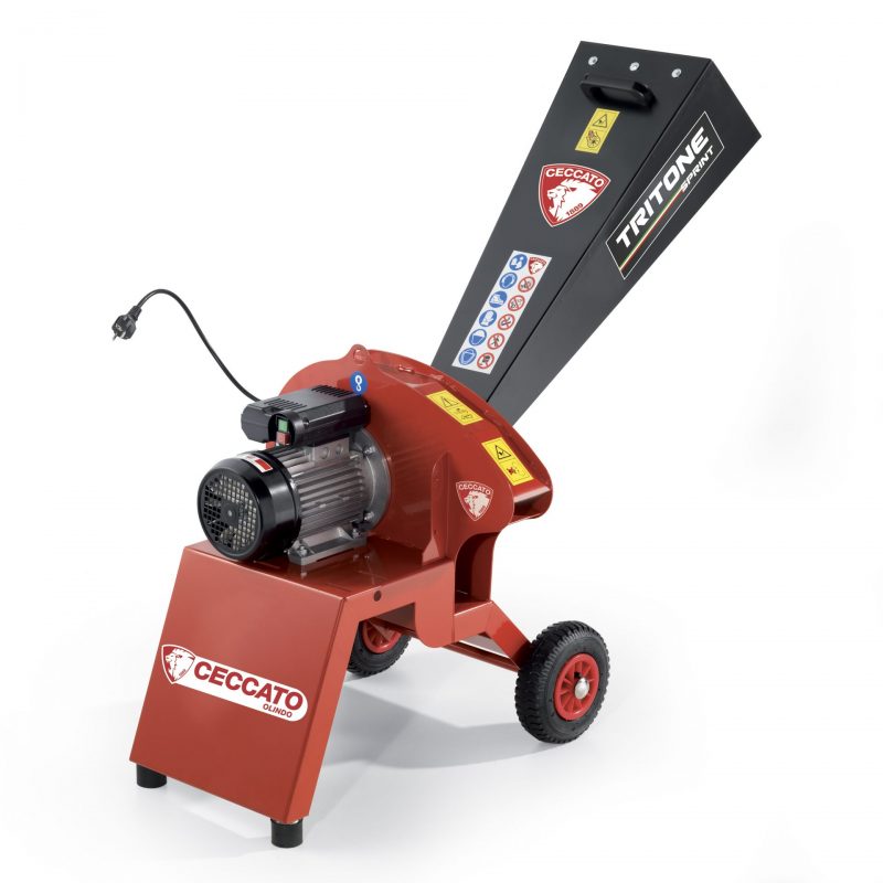 Ceccato TRITONE Sprint 400V elektromos ágaprító, komposztaprító