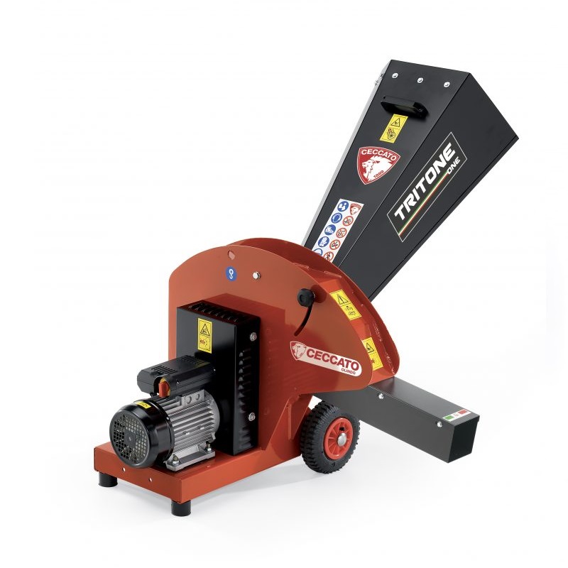 Ceccato TRITONE One 400V elektromos ágaprító, komposztaprító