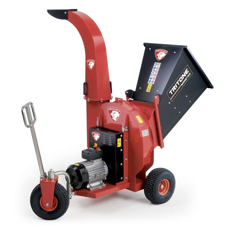 Ceccato TRITONE Monster 400V elektromos ágaprító, komposztaprító