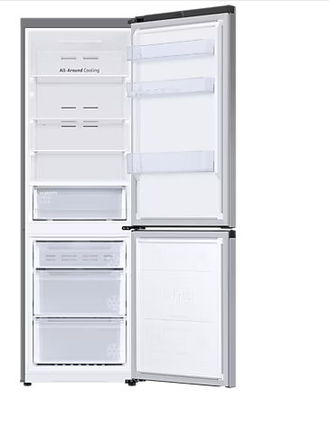 Samsung RB34C600ESA/EF No Frost alulfagyasztós kombinált hűtőszekrény, Digitális Inverter Kompresszor, WIFI, 230/114L, 59.5x65.8x185.3 cm 