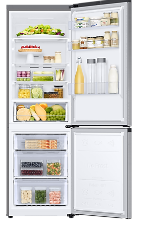 Samsung RB34C600ESA/EF No Frost alulfagyasztós kombinált hűtőszekrény, Digitális Inverter Kompresszor, WIFI, 230/114L, 59.5x65.8x185.3 cm 