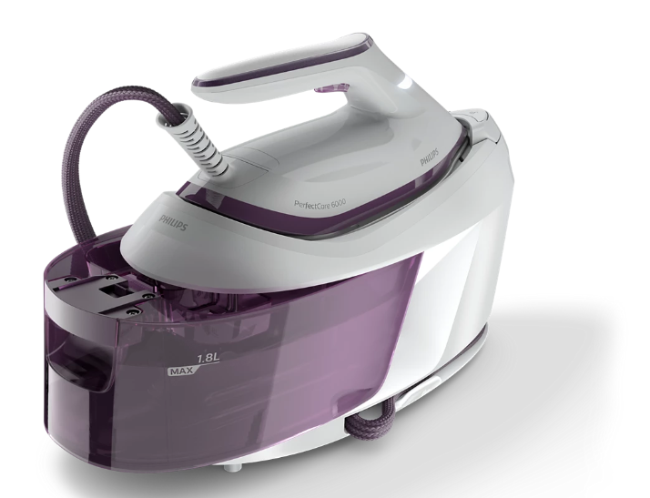 Philips PSG6020/30 gőzállomás,1.8L,2400W,lila/fehér
