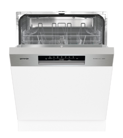 Gorenje GI642E90X beépíthető kezelőpaneles mosogatógép, inox, 13 teríték, 59.8x57.5x81.6 cm 