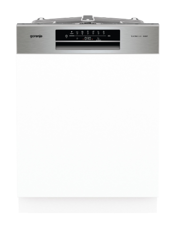 Gorenje GI642E90X beépíthető kezelőpaneles mosogatógép, inox, 13 teríték, 59.8x57.5x81.6 cm 