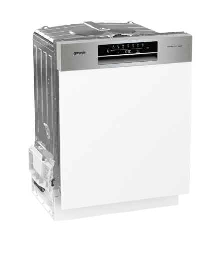 Gorenje GI642E90X beépíthető kezelőpaneles mosogatógép, inox, 13 teríték, 59.8x57.5x81.6 cm 