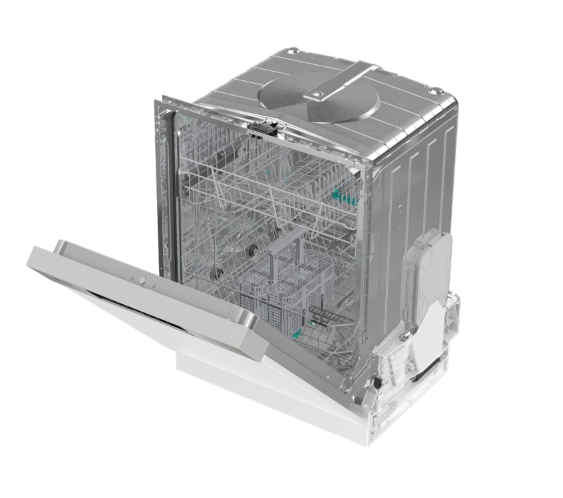 Gorenje GI642E90X beépíthető kezelőpaneles mosogatógép, inox, 13 teríték, 59.8x57.5x81.6 cm 