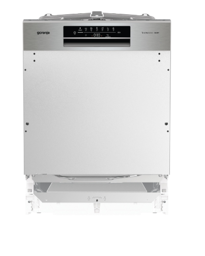 Gorenje GI642E90X beépíthető kezelőpaneles mosogatógép, inox, 13 teríték, 59.8x57.5x81.6 cm 