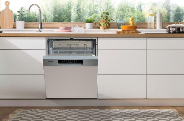 Gorenje GI642E90X beépíthető kezelőpaneles mosogatógép, inox, 13 teríték, 59.8x57.5x81.6 cm 