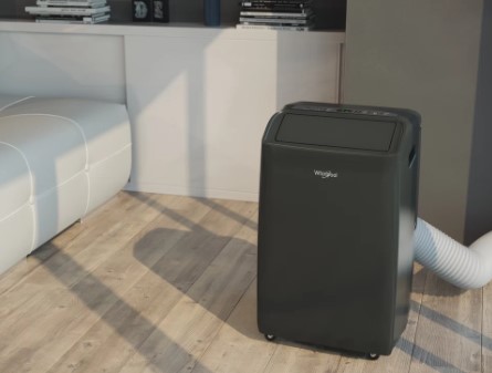 Whirlpool PACF212HPB hűtő-fűtő mobil klíma,3.3kW,fekete