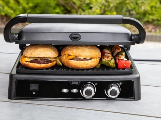 MPM MGR-12 kontakt grill sütő időzitővel,2000W
