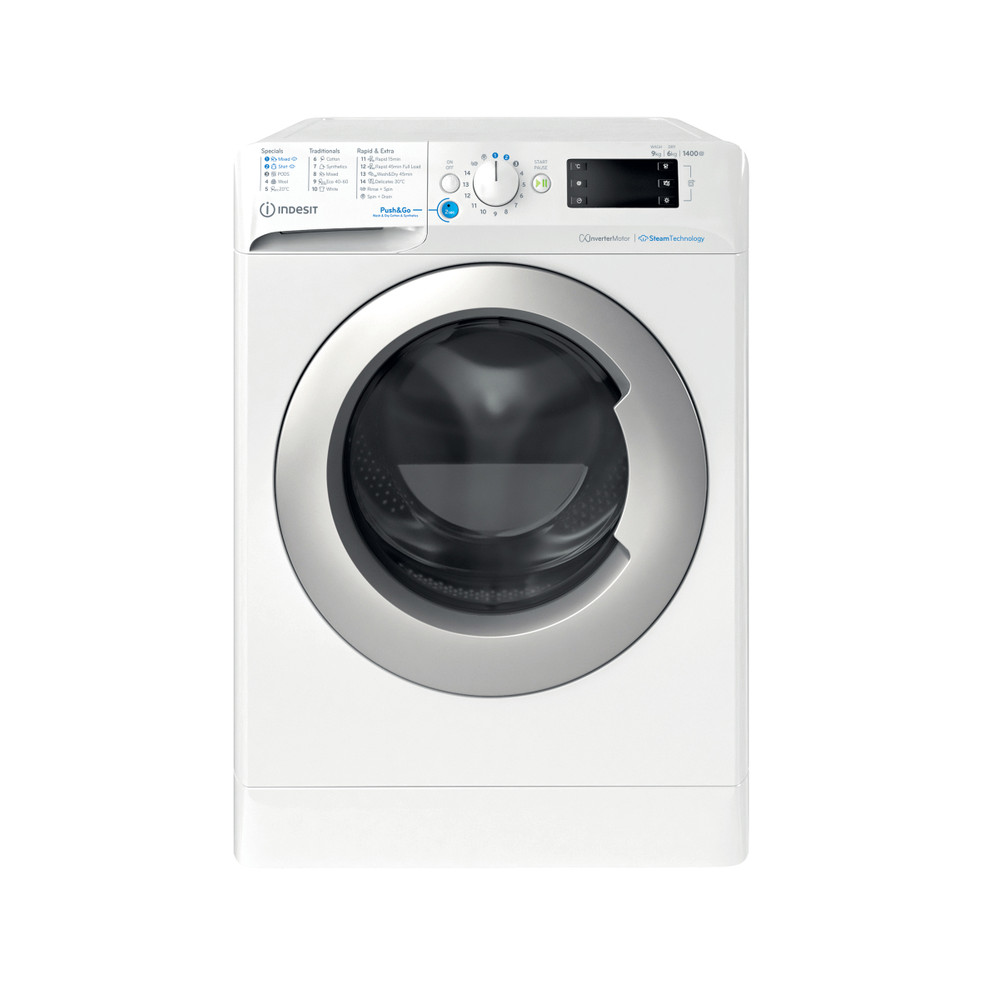 Indesit BDE 96436 EWSV EE mosó-szárítógép, 9/6 kg, 59.5x54x85 cm