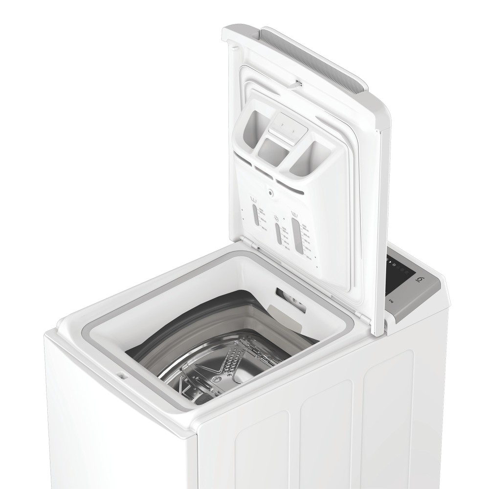 Whirlpool TW622DSFCEE felültöltős mosógép, 6 kg, 40x60x90 cm