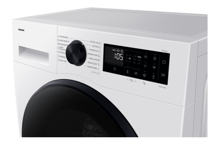 Samsung WD90DG5G34BELE mosó-szárítógép, gőz, Wifi, 9/5 kg, inverter motor, 60x56x85 cm 