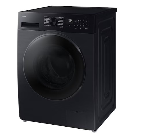 Samsung WD11DG5B15BBLE mosó-szárítógép, gőz, Wifi, 11/6 kg, 60x60x85 cm, fekete szín 