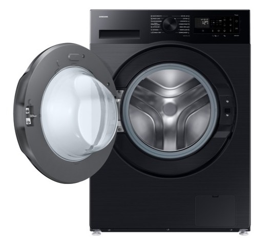 Samsung WD11DG5B15BBLE mosó-szárítógép, gőz, Wifi, 11/6 kg, 60x60x85 cm, fekete szín 