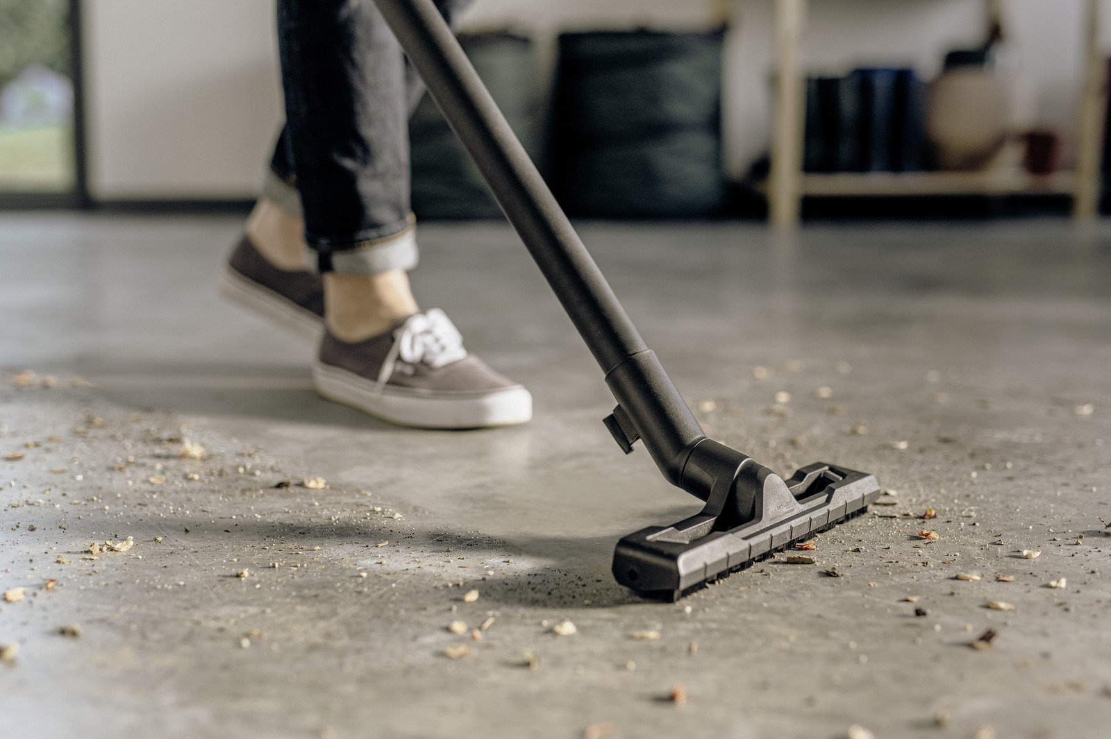 Karcher WD 2 PLUS S V-15/4/18 1.628-050.0 száraz és nedves porszívó, 1000W, sárga/inox szín 