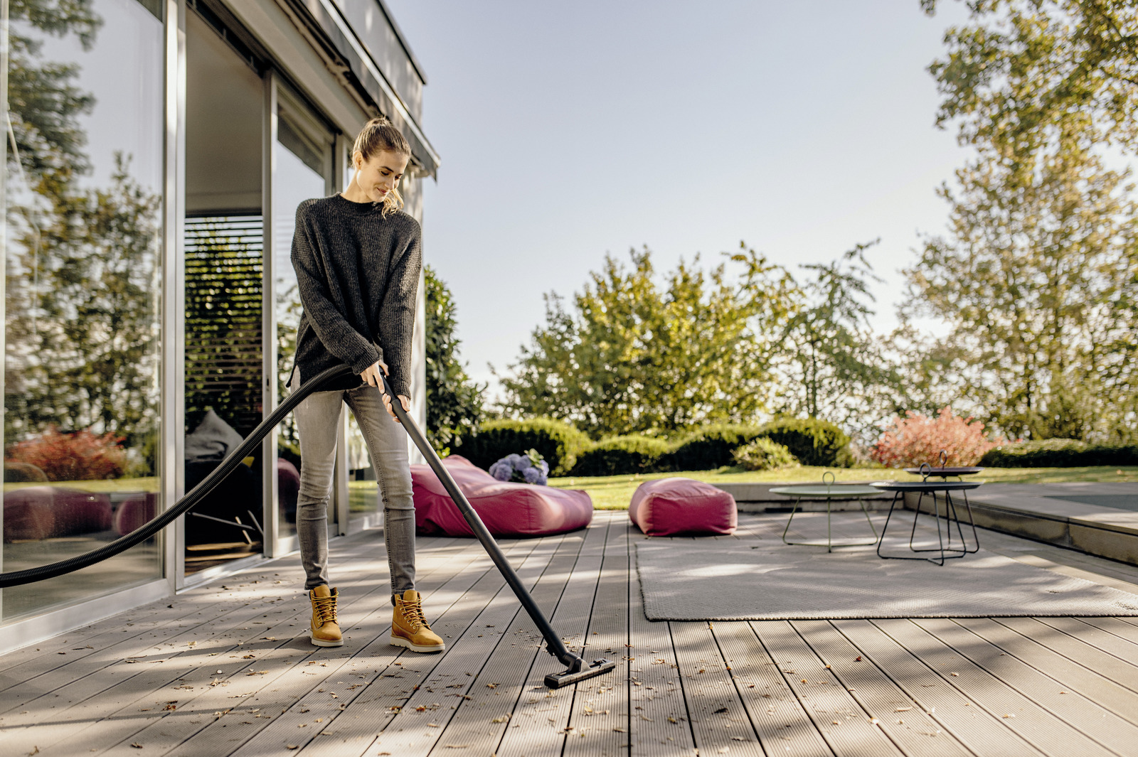 Karcher WD 2 PLUS S V-15/4/18 1.628-050.0 száraz és nedves porszívó, 1000W, sárga/inox szín 