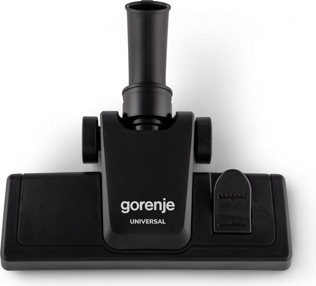 Gorenje VCE01G4AEBK porzsákos porszívó, 800W, fekete szín 