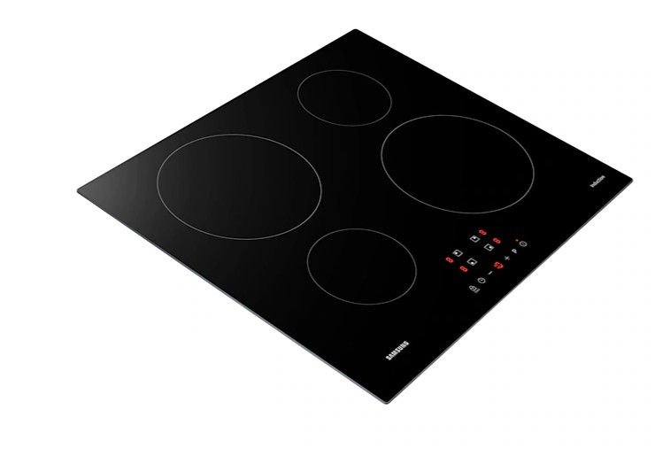 Samsung NZ64M3NM1BB/OL beépíthető indukciós kerámialap, 59x52x5.7 cm, fekete szín 