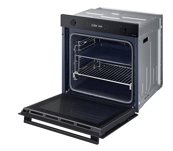 Samsung NV7B41301AK BESPOKE beépíthető légkeveréses sütő, 76 L, pirolitikus tisztítás,Wifi, 56x54.9x57.9 cm, fekete 