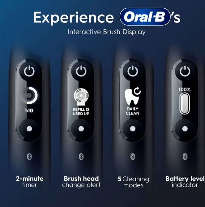 Oral-B iO6 DuoPack Black + Pink elektromos fogkefe 