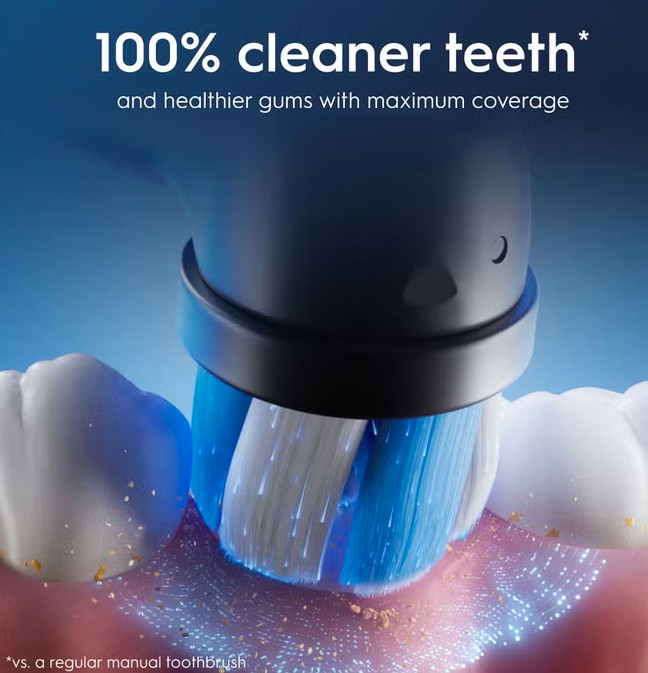 Oral-B iO6 DuoPack Black + Pink elektromos fogkefe 