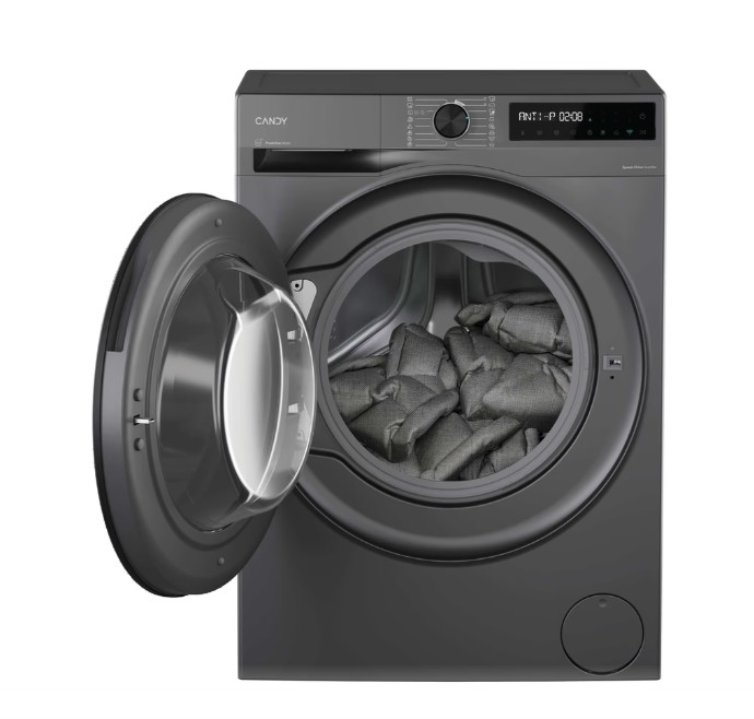 Candy BWR 485SBL6G-S mosó-szárítógép, 8/5 kg, inverter motor, 59.5x52.2x85 cm, antracitszürke szín 