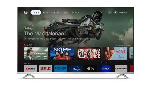 Sharp 70GP6260E 4K UHD Smart QLED TV, 70", 177.8 cm 