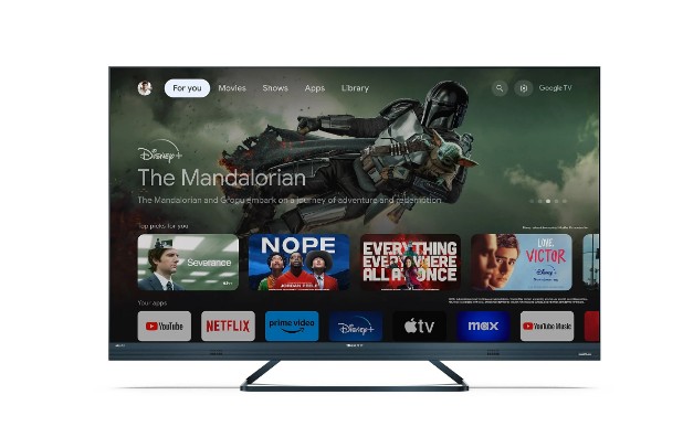 Sharp 55FQ5EG 4K UHD Smart QLED TV, 55", 139.7 cm