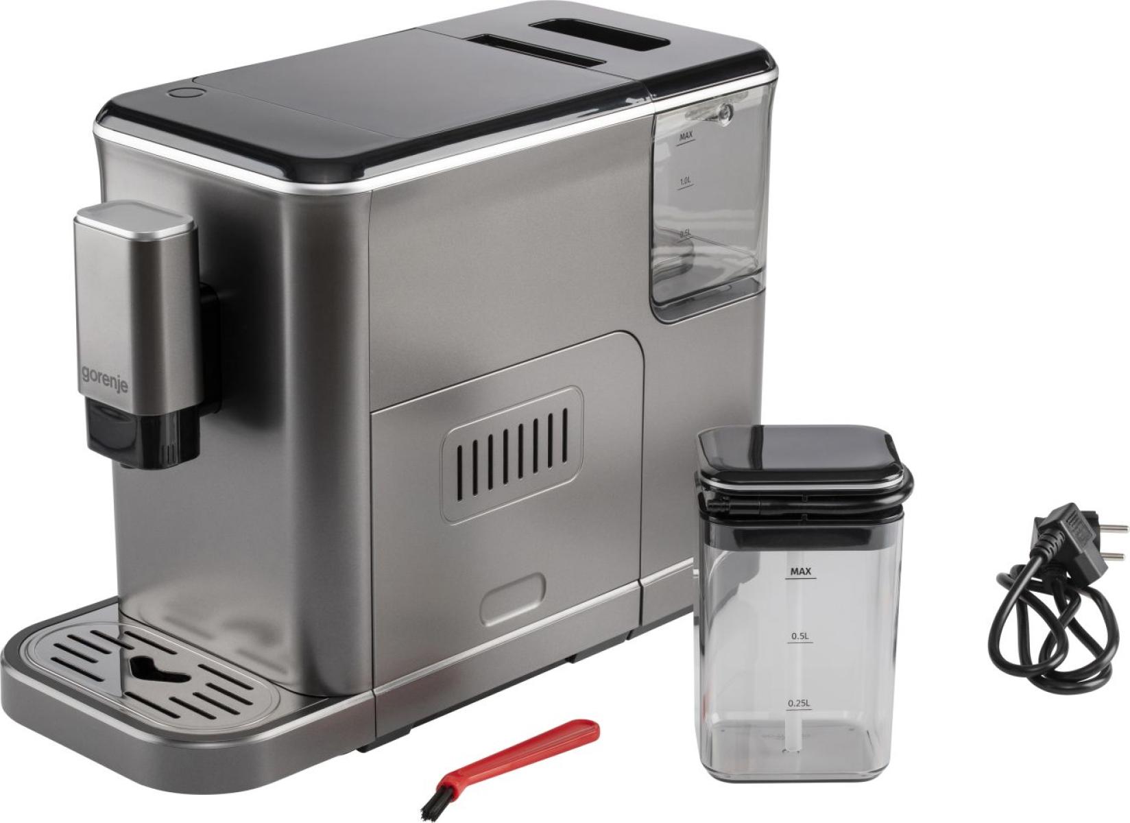 Gorenje GFACM20S automata kávéfőző tejhabosítóval, 1.5L, 1350W