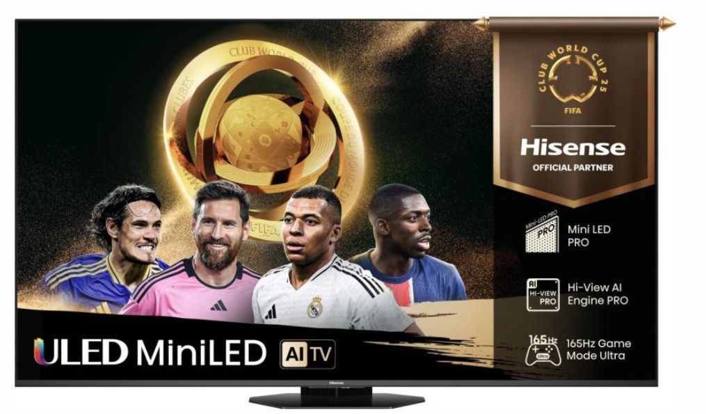 Hisense 55U8Q 4K UHD Smart MINI ULED TV, 55", 139.7 cm