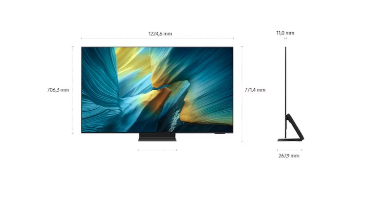 Samsung QE55S95FATXXH 4K UHD Smart OLED TV, 55", 139.7 cm