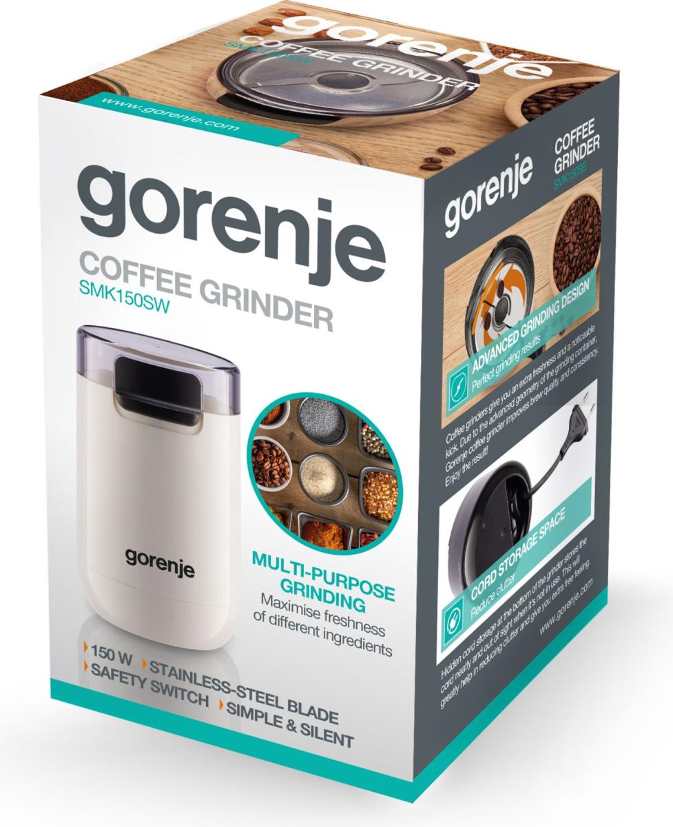 Gorenje SMK150SW kávédaráló, 150W, fehér 