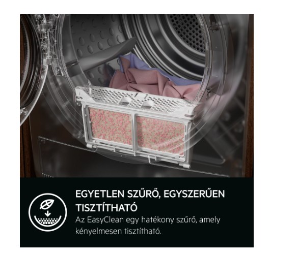 AEG TR718BE hőszivattyús szárítógép, 8 kg, 59.6x63.8x85 cm 