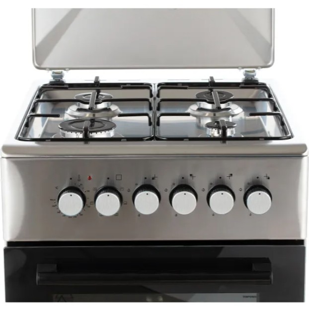 MPM MPM-56-KGM-06E kombinált tűzhely, 46L, 50x60x85 cm, inox 