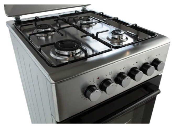MPM MPM-56-KGM-06E kombinált tűzhely, 46L, 50x60x85 cm, inox 