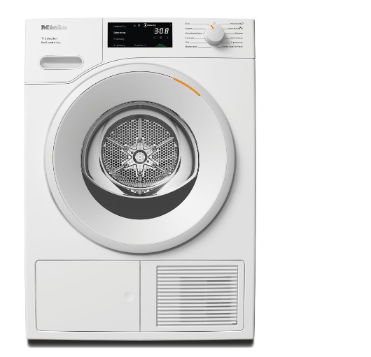 Miele TSD643WP EcoSpeed hőszivattyús szárítógép, 9 kg, inverter motor, 59.6x64.3x85 cm 
