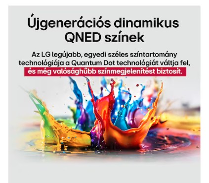 LG 65QNED70A6A 4K UHD AI Smart QNED TV, 65", 165.1 cm 