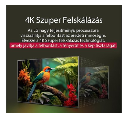 LG 65QNED70A6A 4K UHD AI Smart QNED TV, 65", 165.1 cm 