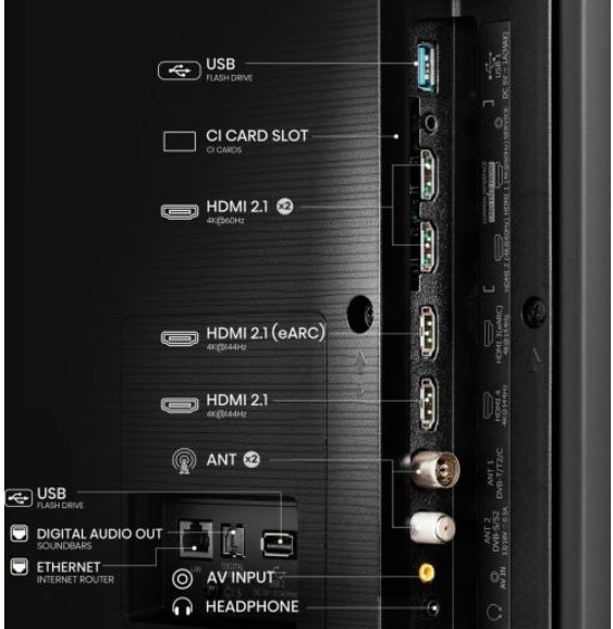 Hisense 43A6Q UHD Smart LED TV, 43", 109.22 cm