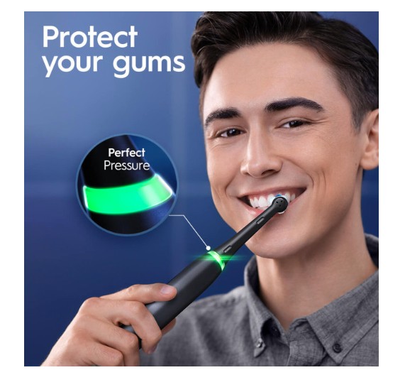 Oral-B iO6 Series Grey Opal elektromos fogkefe 