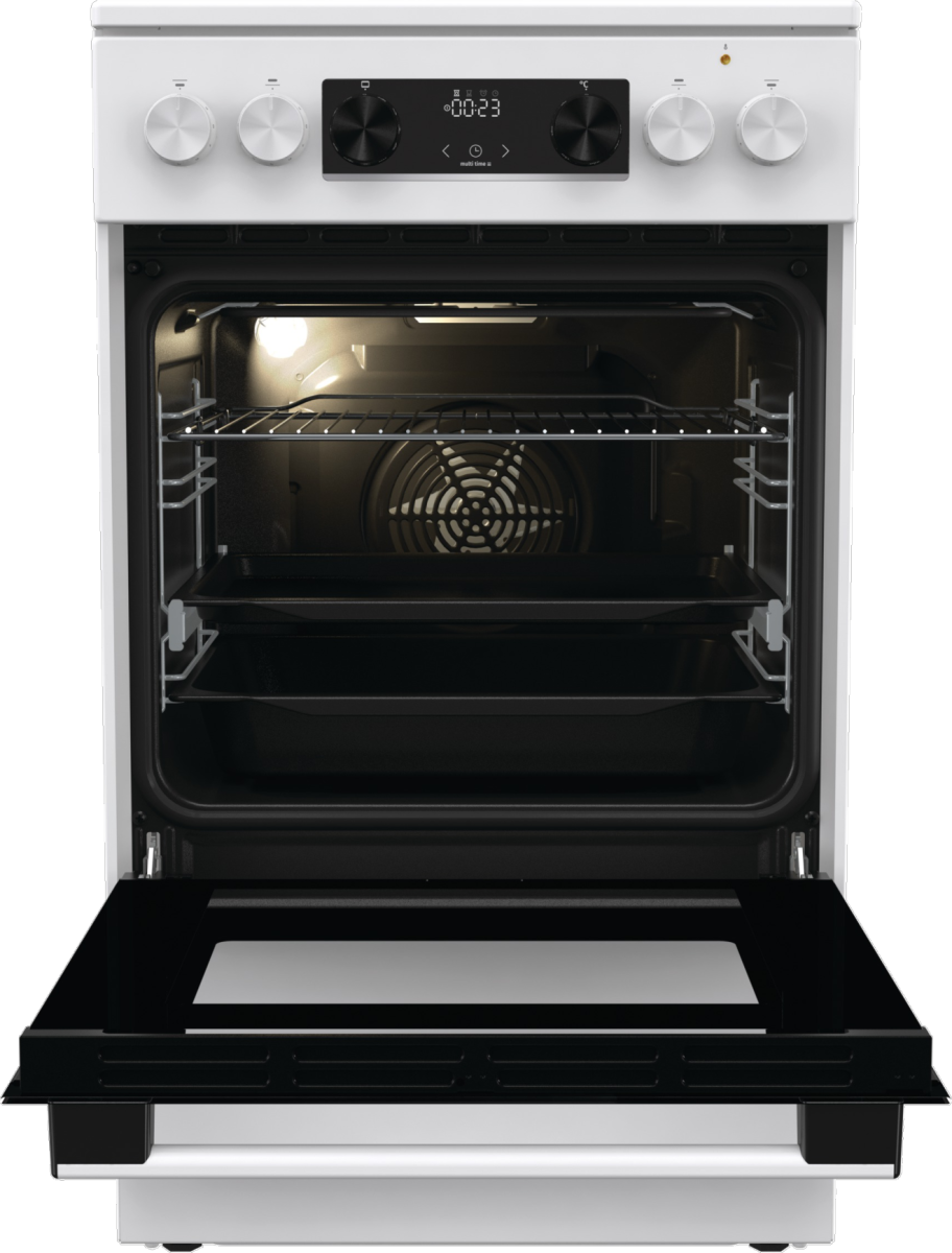 Gorenje GECS5C70WA gőzfunkciós kerámialapos tűzhely, 70L, 50x59.4x85 cm